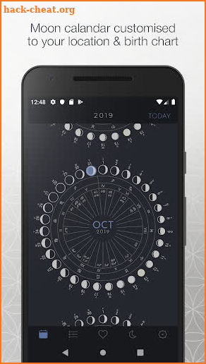 The Moon Calendar screenshot