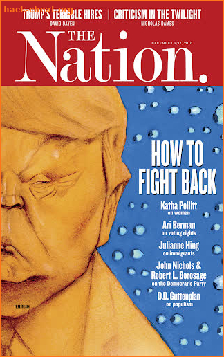 The Nation Magazine screenshot