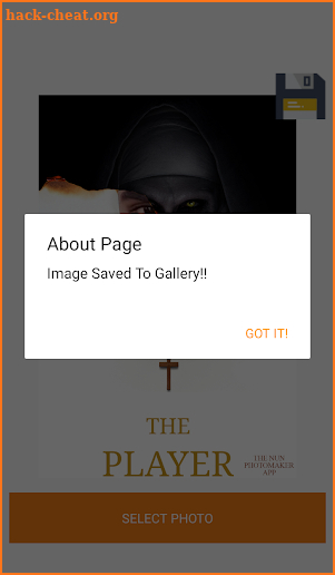 The NUN Photo Maker App screenshot