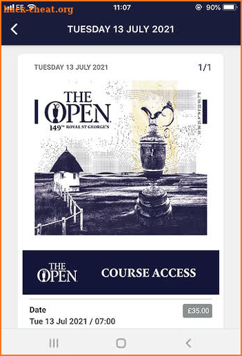 The Open Tickets screenshot