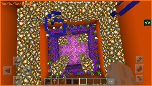 The Orange parkour map for MCPE screenshot