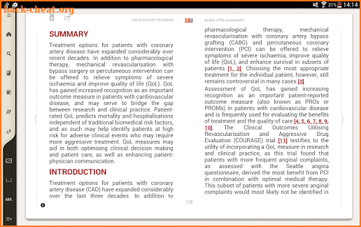 The PCR-EAPCI Textbook screenshot