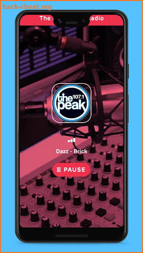 The Peak 107.1 Radio screenshot