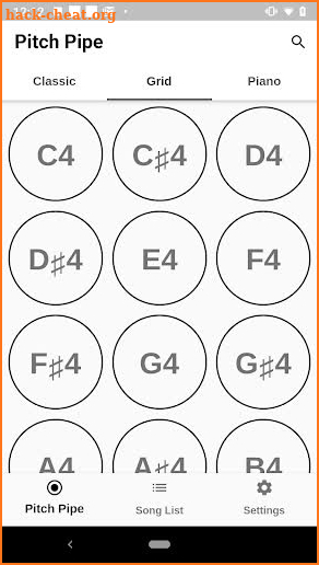 The Pitch Pipe screenshot