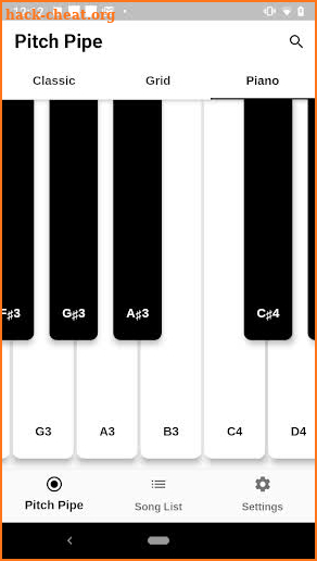 The Pitch Pipe screenshot