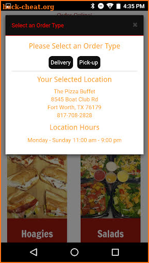 The Pizza Buffet screenshot