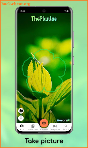 The Plantae - Free plant identification screenshot