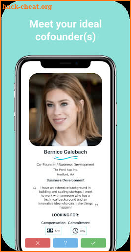 The Pond - Meet Your Cofounder screenshot