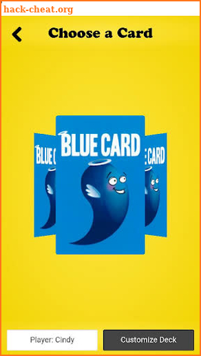 THE RED CARD BLUE CARD GAME screenshot