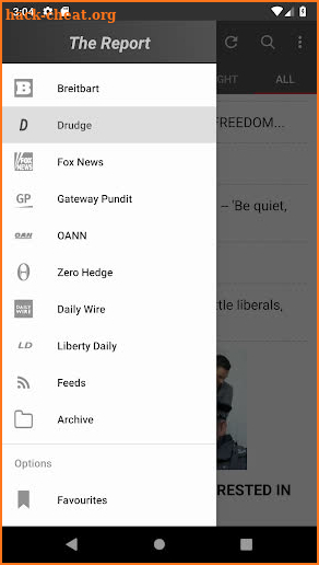 The Report - Conservative News App screenshot