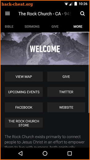 The Rock Church Bay Area screenshot