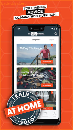 The Run Experience: Running Coach & Home Workouts screenshot