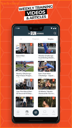 The Run Experience: Running Coach & Home Workouts screenshot