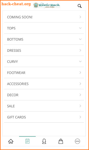 The Rustic Rack Boutique, LLC screenshot