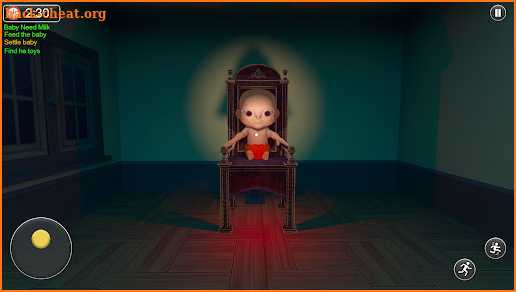 The Scary Baby in Dark House screenshot