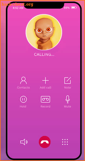 The Scary Baby in Yellow Fake Call Video Simulator screenshot
