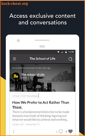 The School of Life screenshot