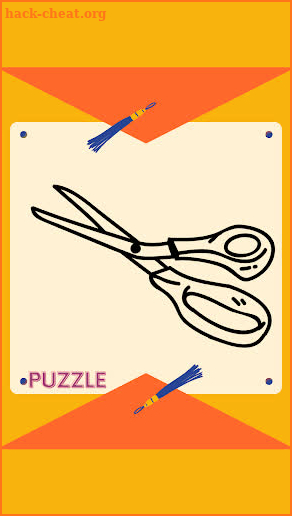 The Scissors Jigsaw Puzzle screenshot