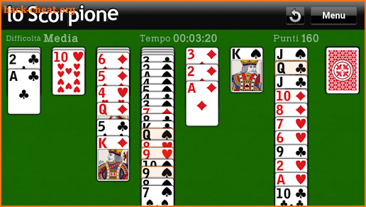 The Scorpion Solitaire screenshot