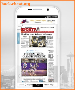 The Seattle Times Print Replica screenshot