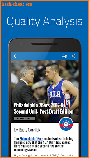 The Sixer Sense: News for Philadelphia 76ers Fans screenshot