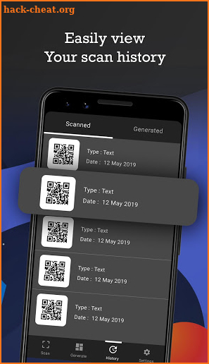 The Smart QR Scanner screenshot