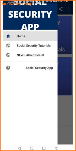 The Social Security App screenshot