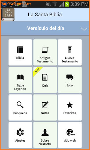 The Spanish Bible - Offline screenshot