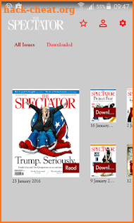 The Spectator Magazine screenshot