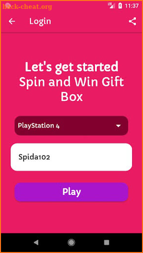 The Spining Wheel Game screenshot