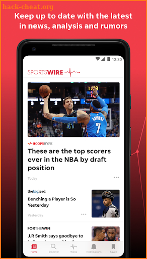 The Sports Wire screenshot