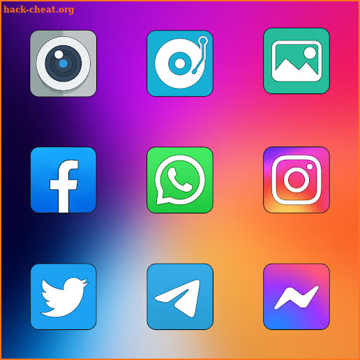 The Square - Icon Pack screenshot