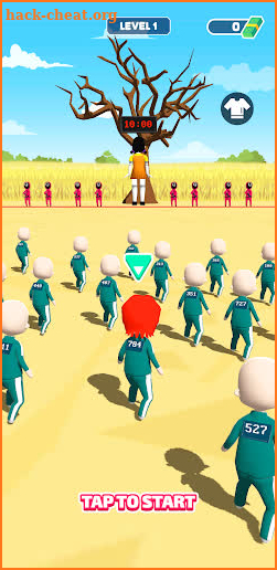 The Squid Game 3D Race screenshot