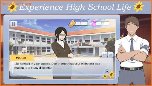 The Sun Shines Over Us - Visual Novel screenshot