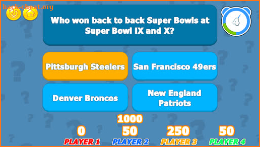 The Super Bowl Trivia Challenge screenshot