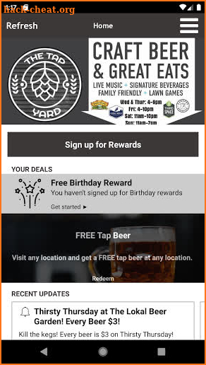 The Tap Yard screenshot