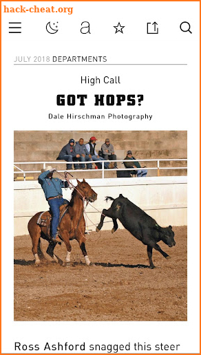 The Team Roping Journal screenshot