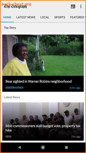 The Telegraph - Macon, GA news screenshot