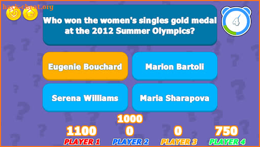 The Tennis Trivia Challenge screenshot