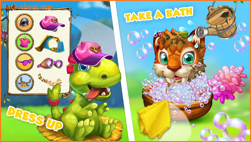 The Tribez Kids: Take care of Stone Age pets! screenshot