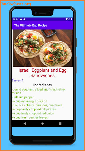 The Ultimate Egg Recipe screenshot