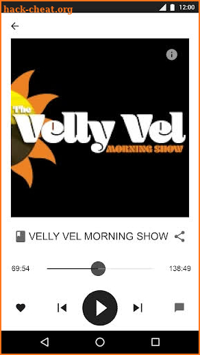 The Velly Vel Morning Show screenshot