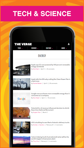 The Verge news - all latest breaking news & trends screenshot