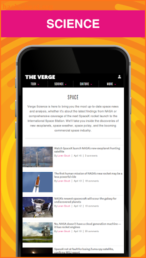 The Verge news - all latest breaking news & trends screenshot