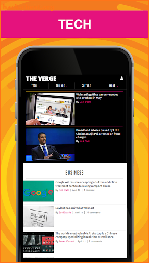 The Verge news - all latest breaking news & trends screenshot