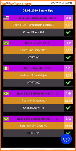 The VIP Betting Tips screenshot