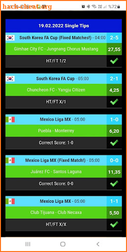 The VIP Betting Tips screenshot