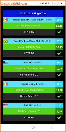 The VIP Betting Tips screenshot