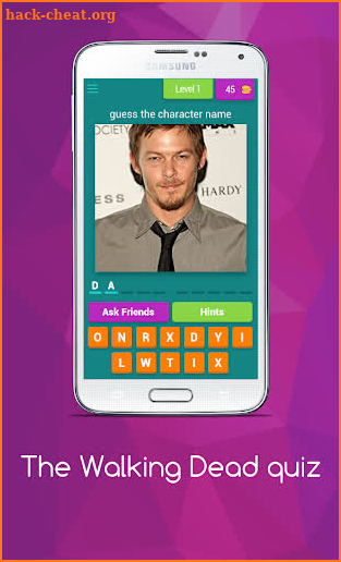 The Walking Dead quiz screenshot