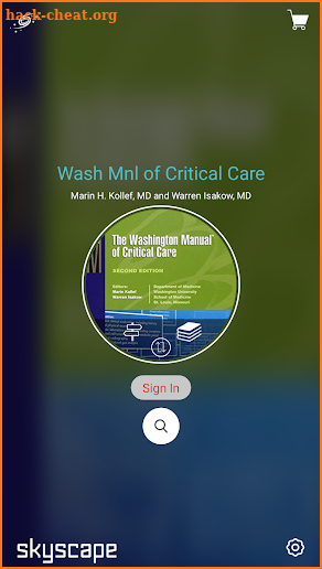 The Washington Manual of Critical Care screenshot